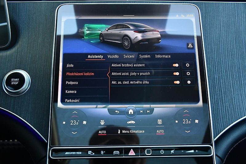 Mercedes-Benz EQE AMG 53 4MATIC+ PANO HUD ZÁRUKA - fotka 39 z 49
