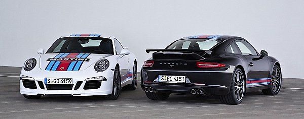 Porsche 911 Carrera S Martini Racing Edition.