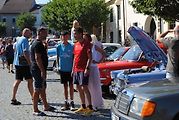 Veterány se sjely do Veselí nad Lužnicí na Selské Baroko 2023.
