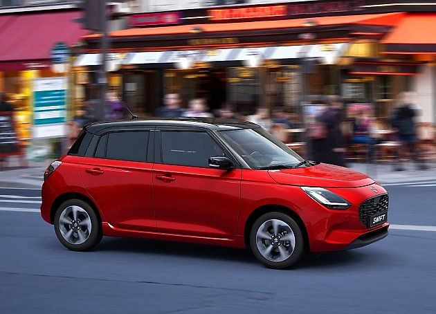 Suzuki Swift - tři hvězdy, zdroj: Se svolením Suzuki