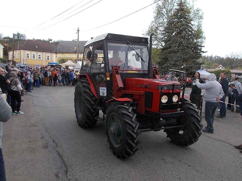 Ze srazu historických traktorů Zetor v Nahorubech.