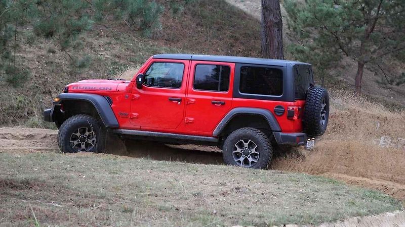 Ve standardním provedení umí nový Wrangler projet až 76 cm hluboký brod. Jednoduchým zvýšením sání z něj ale uděláte ponorku.