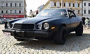 Sraz amerických vozů Chevrolet Camaro a Pontiac Firebird v Kolíně.