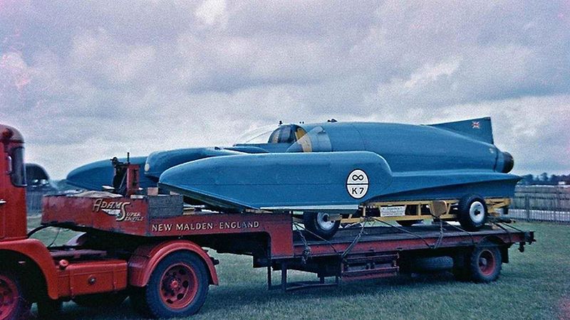 Donald Campbell a Bluebird CN7.