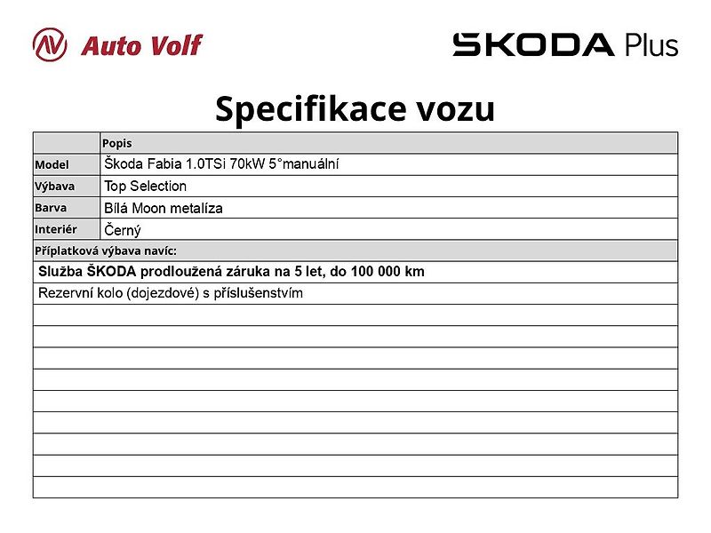 Škoda Fabia (2025) Top Selection 1.0TSi 70kW 5°ma - fotka 6 z 28