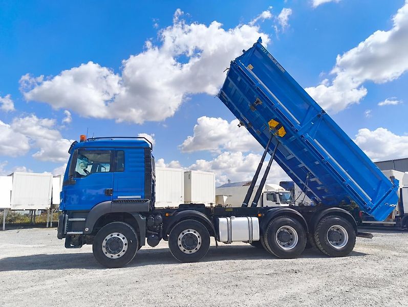 MAN TGS (2019) 460 8x4 třístranný sklápěč - fotka 11 z 25