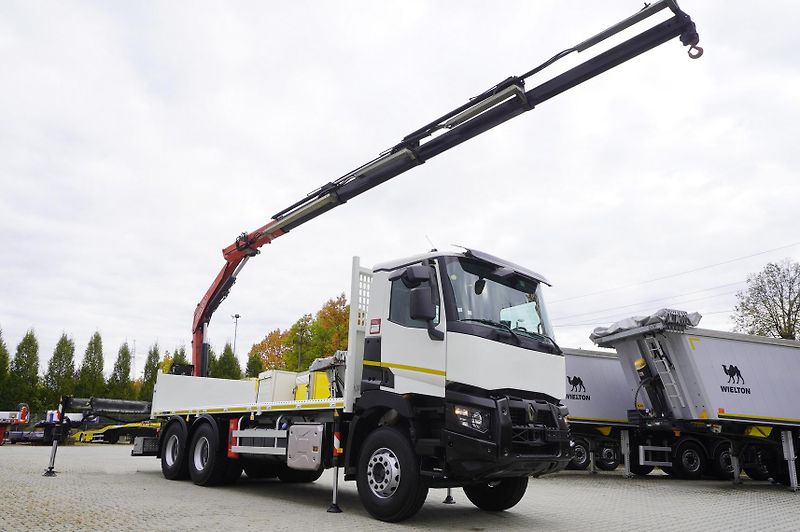 Renault (2022) C380 DTI 11 6x4 / Fassi F235A. - fotka 11 z 24