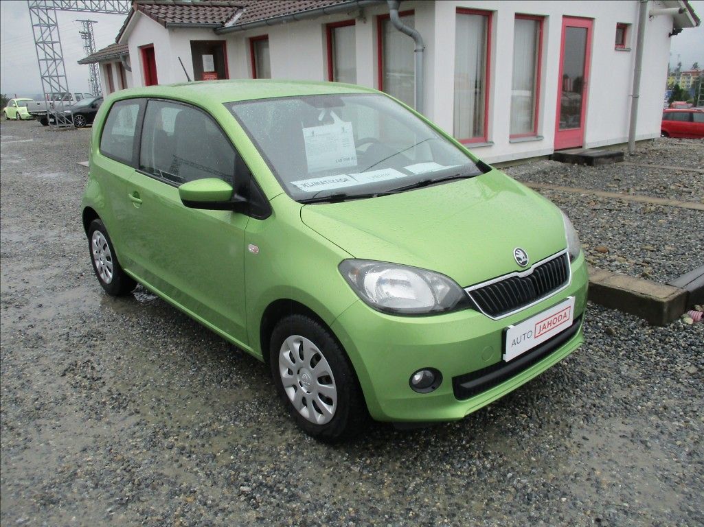 Škoda Citigo 1,0 MPi, klima, servis, Cebia,