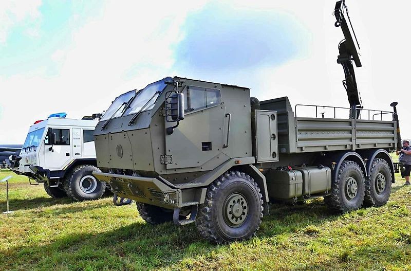 Tatra Tigon za jízdy