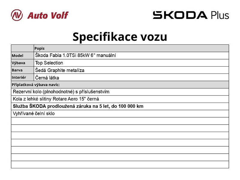 Škoda Fabia (2025) Top Selection 1.0TSi 85kW 6°ma - fotka 6 z 27
