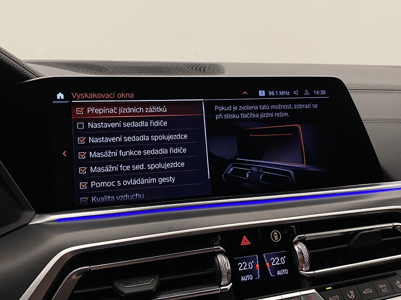 BMW X5 M50D xDrive CZ AUT REZERVACE - fotka 70 z 123