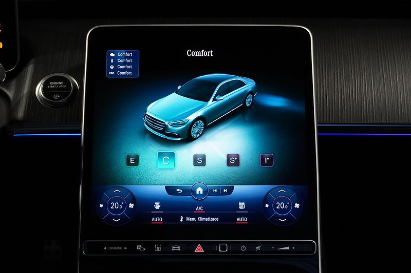 Mercedes-Benz Třídy S S400D,LONG,ČR,ZÁRUKA,MASÁŽ - fotka 36 z 38