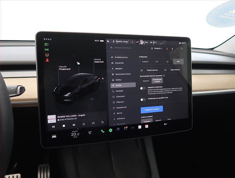 Tesla Model Y (2022) Long Range AWD 79kWh, SoH 91% - fotka 23 z 33