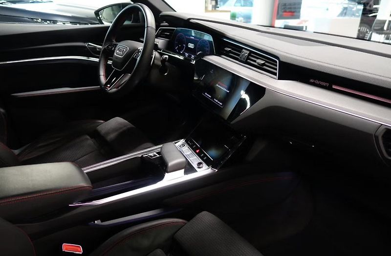 Audi Q8 e-tron 55 Q 360k Pano Tažné 4 zóny - fotka 6 z 6