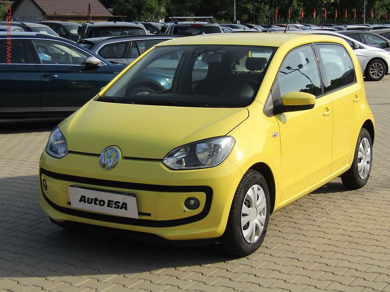 Volkswagen up! (2015) 1.0i CNG, AC, výhřev sed - fotka 3 z 13