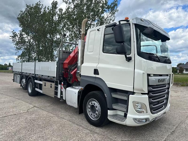 DAF CF (2019) 430 6x2 valník + HR EURO 6 - fotka 8 z 21