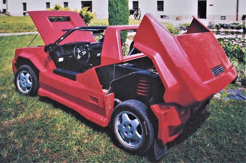 MTX Beach Buggy je velmi malé vozidlo