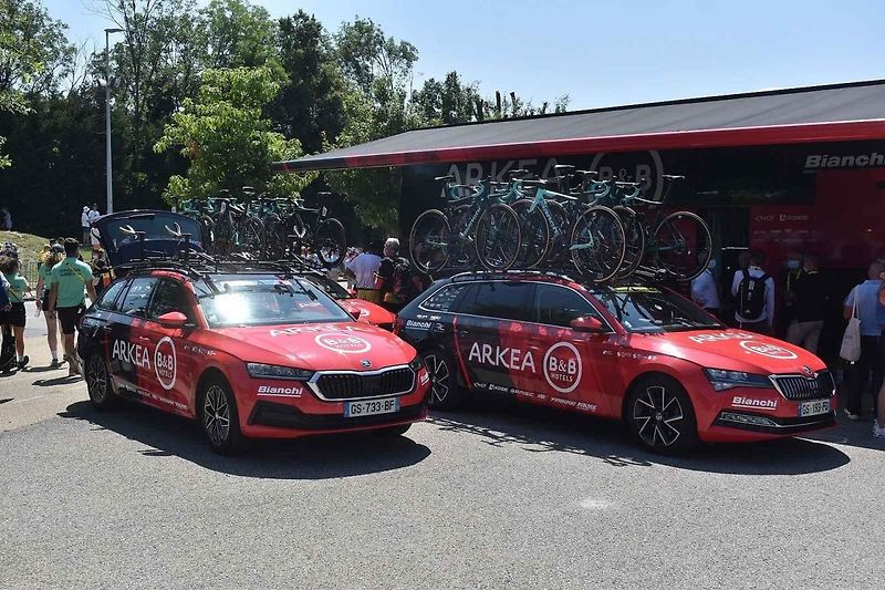 I v letošní Tour de France hrají kromě závodníků velkou roli auta značky Škoda.