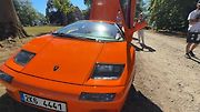 Tři roky práce. Petr Borovec z Aše si Lamborghini Diablo postavil po svém.