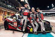 Trio Adam Lacko, David Vršecký a Aliyyah Koloc zvítězilo za volantem vozu Mercedes-AMG GT4 v sobotním závodě Hankook 6h Abu Dhabi v rámci šampionátu 24h Series. Foto: Buggyra media