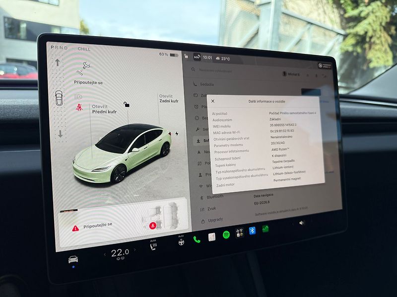 Tesla Model 3 Standart Range Premium / Tažné - fotka 26 z 39