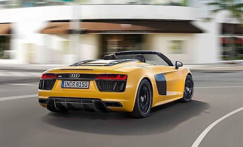 Audi R8 Spyder V10.