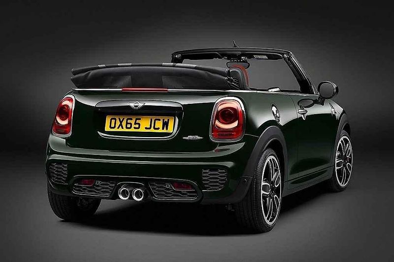 Mini John Cooper Works Convertible.
