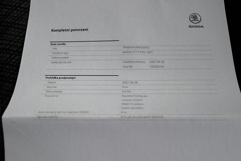 Škoda Karoq 1.5 TSI STYLE+*TAŽNÉ*DSG*ČR* - fotka 35 z 44