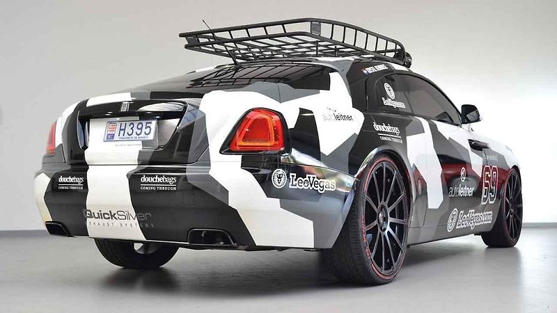 Rolls-Royce Wraith lyžaře Jona Olssona.