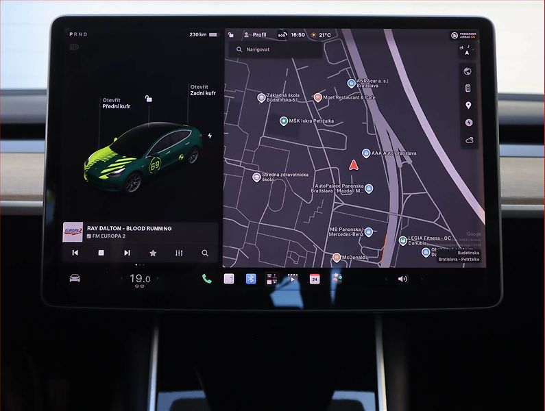 Tesla Model 3 (2019) Std Range Plus 52kWh, SoH 80% - fotka 13 z 25