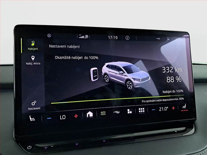Škoda Enyaq (2021) iV 80 (82 kWh), SoH 92% - fotka 23 z 27