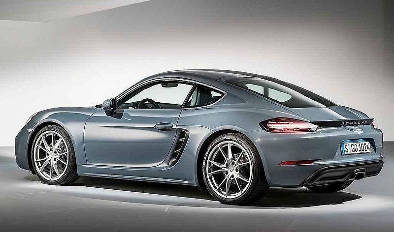 Porsche 718 Cayman a 718 Boxster.