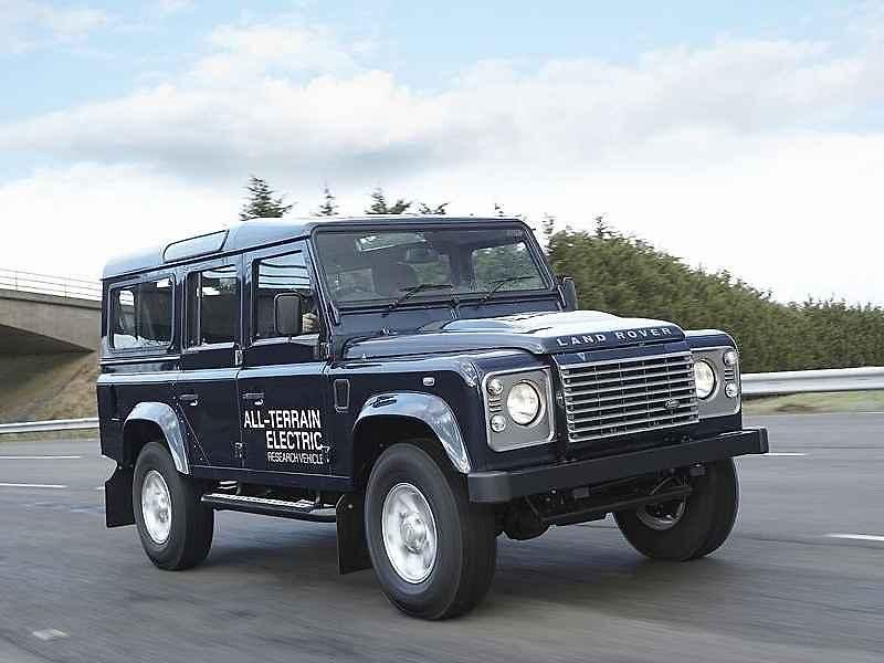 Land Rover Defender s elektromotorem