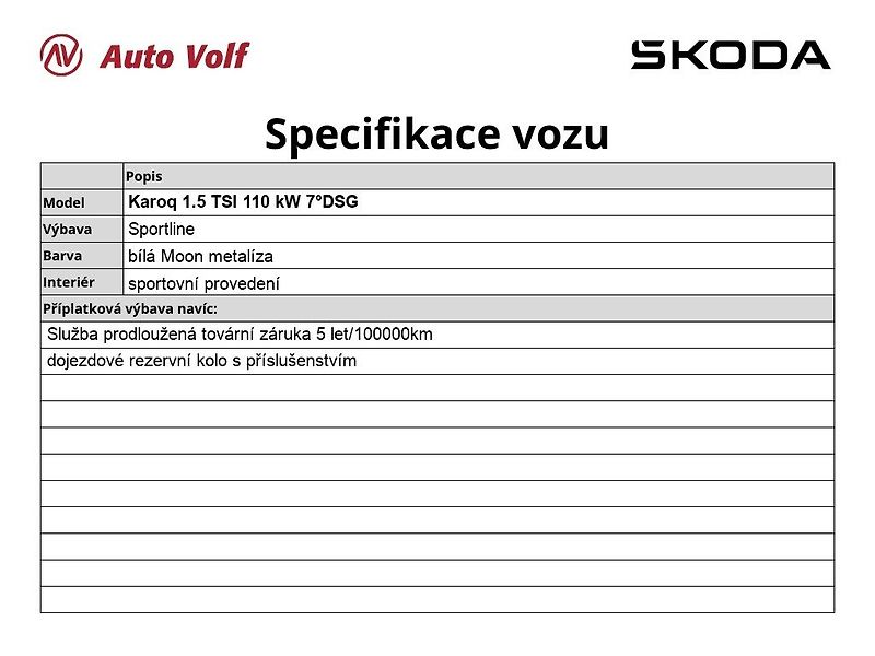 Škoda Karoq (2024) Sportline 1.5 TSI 110 kW 7°DSG - fotka 6 z 35