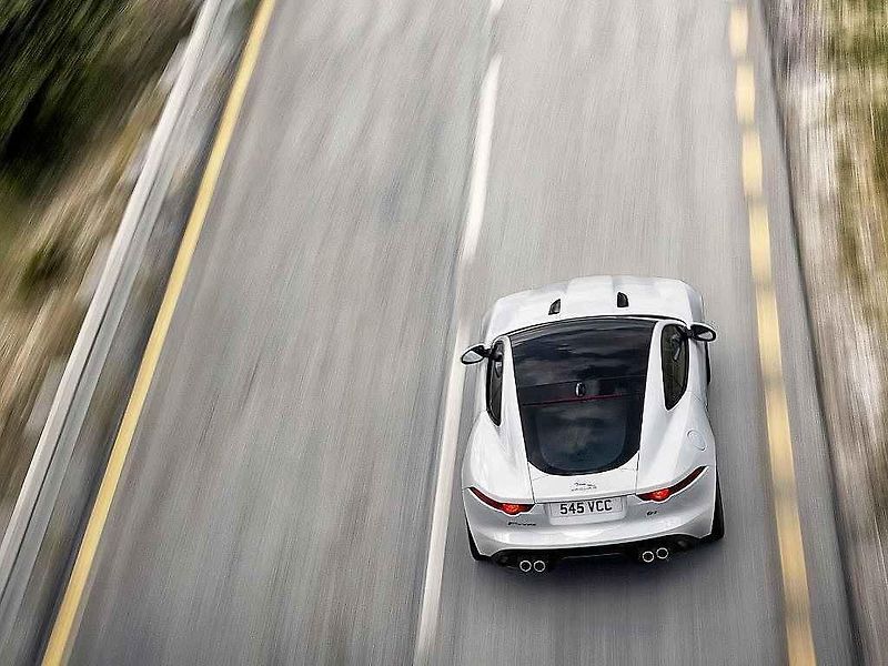 Jaguar F-Type Coupé.
