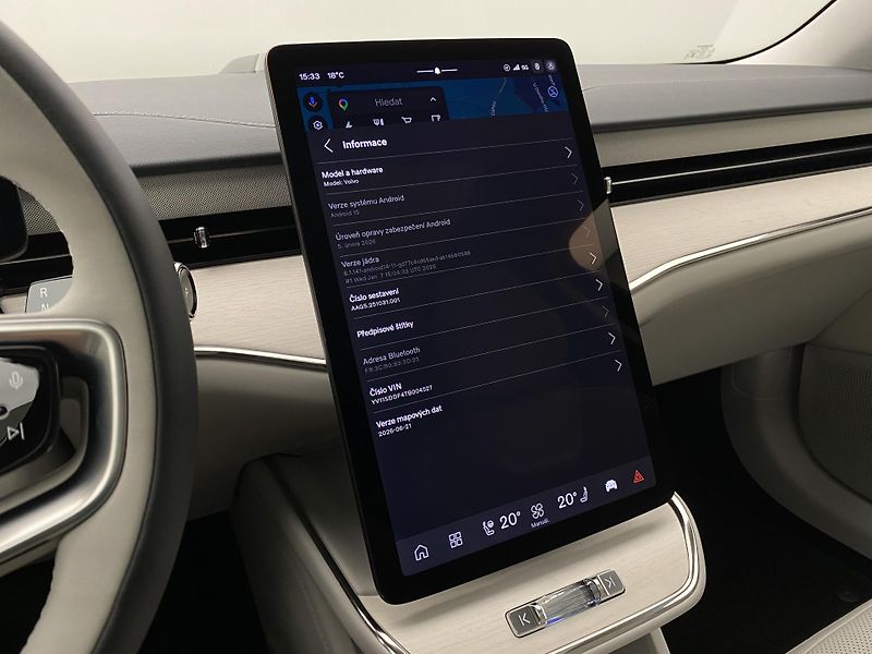Volvo ES90 (2026) PURE ELECTRIC EXT.SINGLE ULTRA - fotka 64 z 69