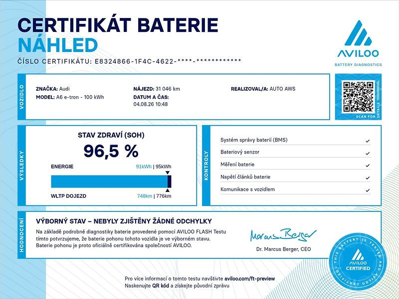 Audi A6 e-tron Performance S-Line - fotka 2 z 50