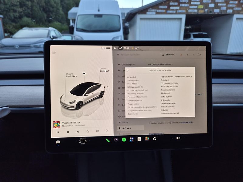 Tesla Model 3 LONG RANGE DUAL MOTOR TZ 94,2% - fotka 36 z 49