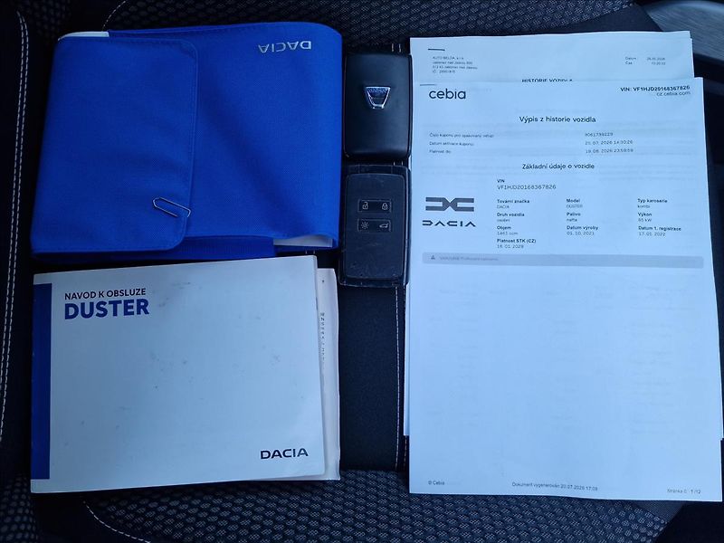 Dacia Duster 1.5dCi Prestige S&S,ČR,1.Maj. - fotka 44 z 48