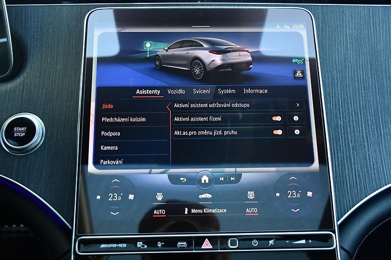 Mercedes-Benz EQE AMG 53 4MATIC+ PANO HUD ZÁRUKA - fotka 38 z 49