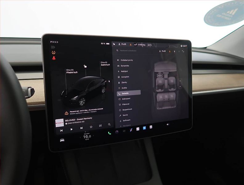 Tesla Model Y (2023) Long Range AWD 79kWh, SoH 93% - fotka 25 z 33