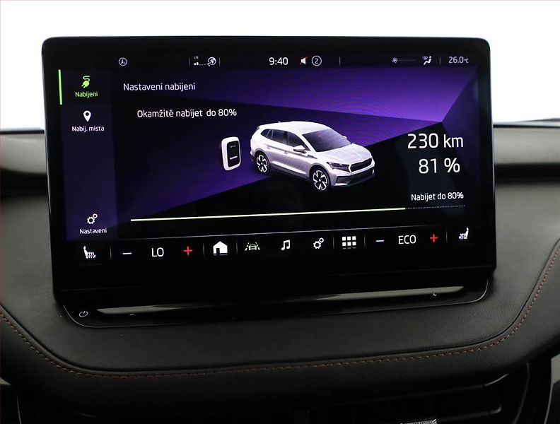 Škoda Enyaq (2021) iV 60 (62 kWh), SoH 95% - fotka 17 z 22
