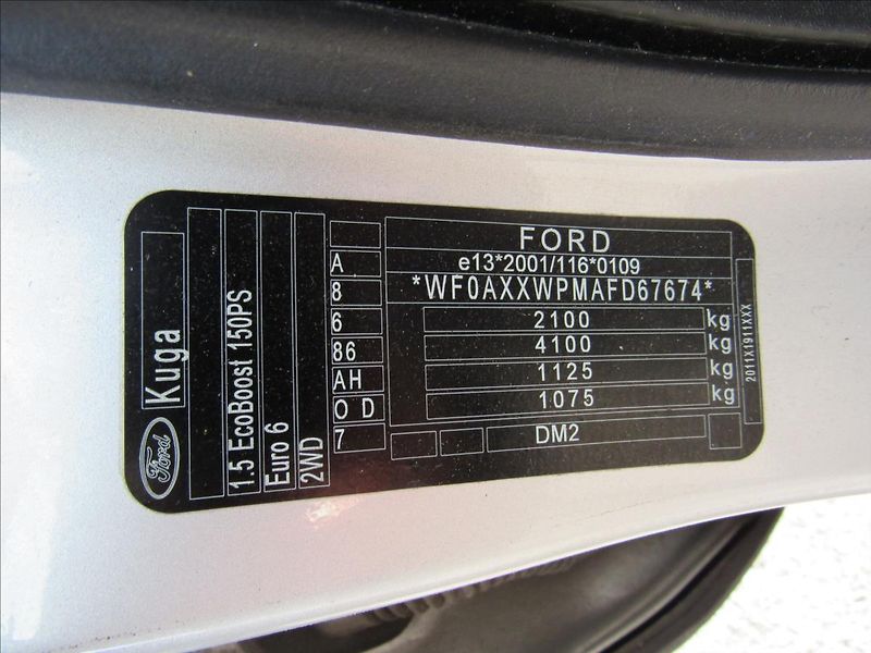 Ford Kuga 1,5 110kW 4x2 - fotka 36 z 36
