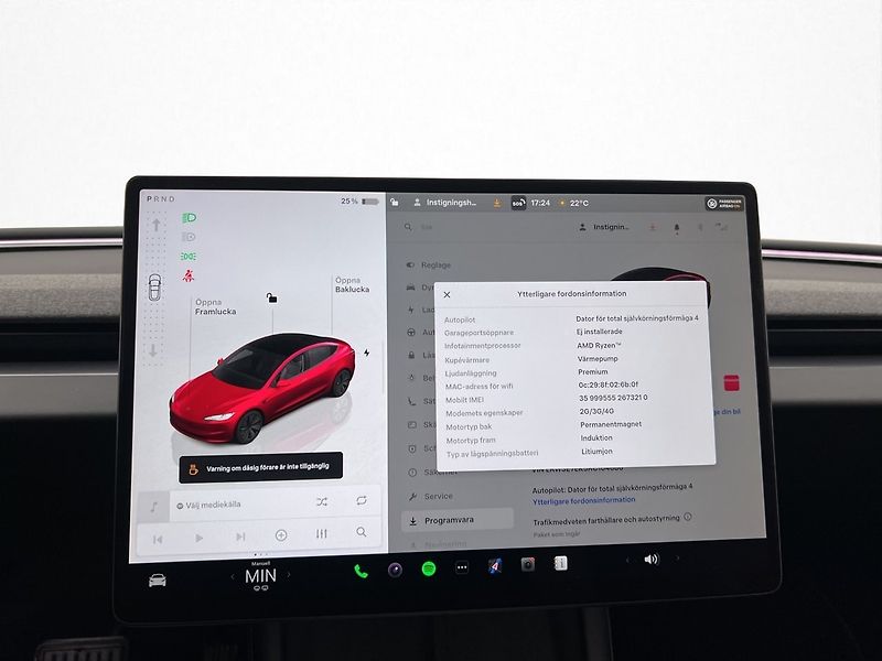 Tesla Model 3 Long Range AWD Highland - fotka 26 z 35