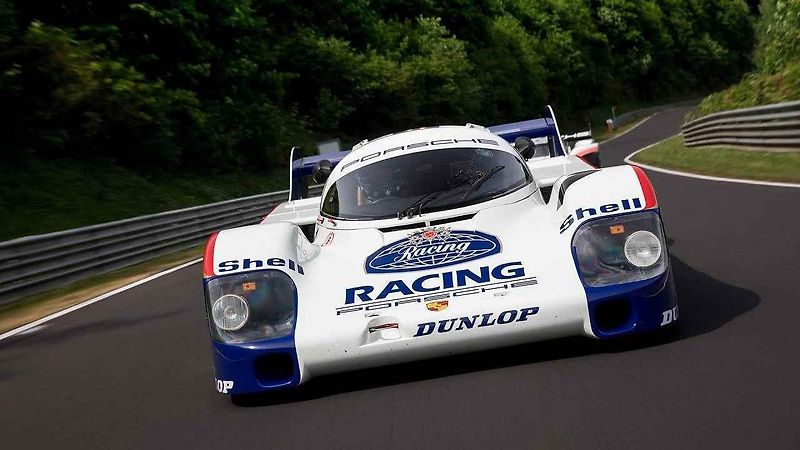 Porsche 956 a 919 Hybrid Evo.
