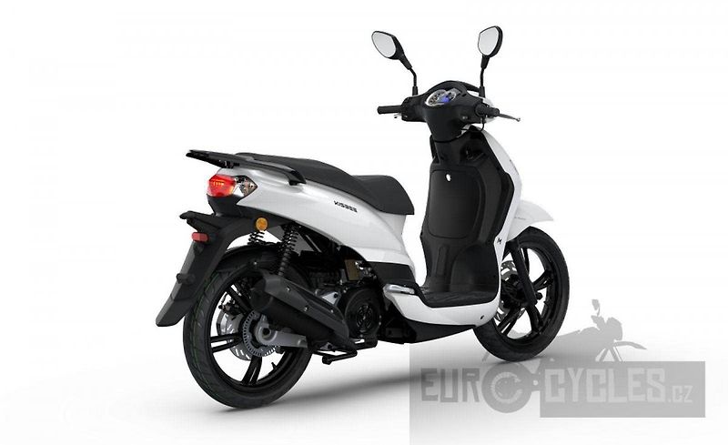 Peugeot (2025) Kisbee M 125 ANTARCTICA WHITE - fotka 7 z 9