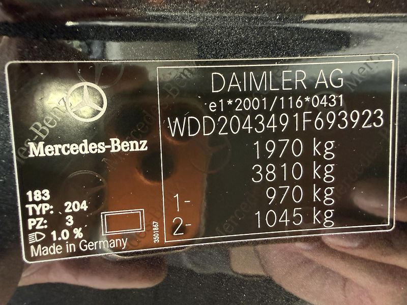 Mercedes-Benz Třídy C 180 CGI NAVI MANUAL SERVISKA - fotka 48 z 48