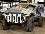 Prototyp ruského armádního automobilu značky ZIL.