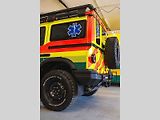 Foto: Dajbych 4x4/Ivo Trzaskalik Praha – Nový vůz pražských záchranářů – Ineos Grenadier v úpravě Ambulance.
