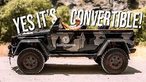 Mercedes-Benz G500 4×42 Cabriolet.